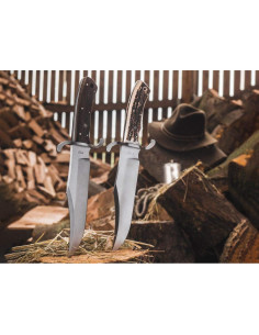 Cuchillo Bowie Boker 121547 - Acero Inoxidable 32.5cm 2