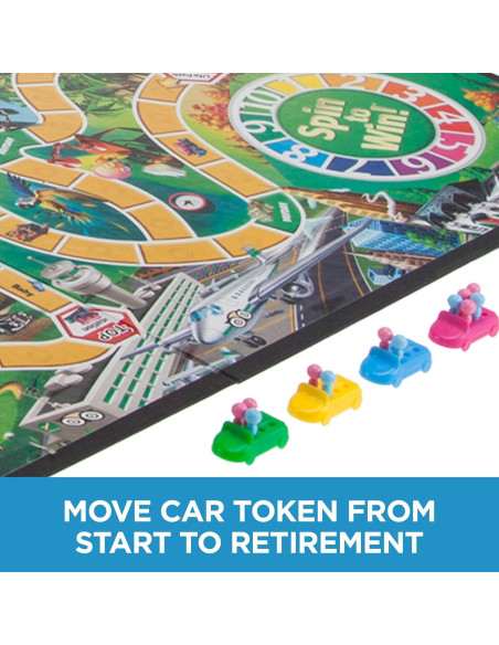 Juego de la Vida Hasbro Gaming 2-4 Jugadores 8+ Años