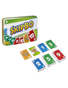 Juego de Cartas Skip-Bo Mattel en Lata Coleccionable