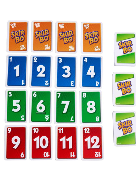 Juego de Cartas Skip-Bo Mattel en Lata Coleccionable