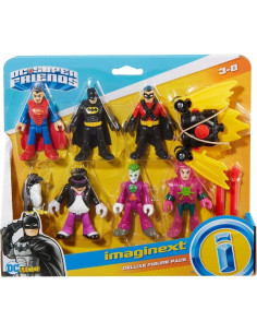 Figuras Deluxe Imaginext DC Super Friends - 6 Figuras 2