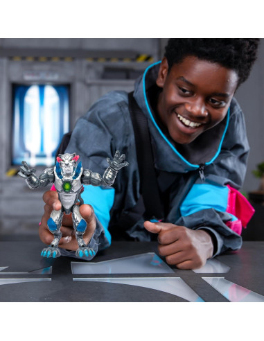 MrBeast Lab Mutators Panther Metálico 13 cm 20 Puntos Articulación