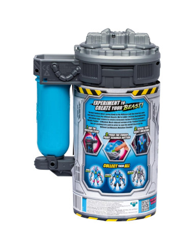 MrBeast Lab Mutators Panther Metálico 13 cm 20 Puntos Articulación