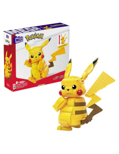 MEGA Juguetes de Construcción Pikachu Jumbo 30,48 cm 806 Piezas