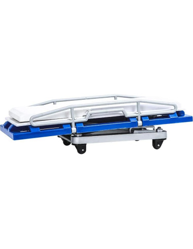 Camilla Deluxe Azul y Blanca para Figuras de Lucha Libre