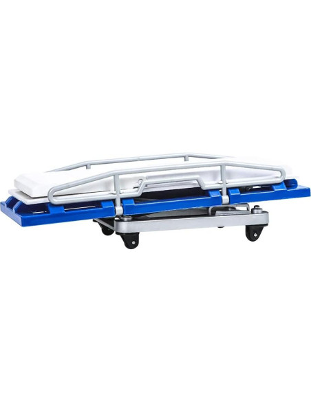 Camilla Deluxe Azul y Blanca para Figuras de Lucha Libre