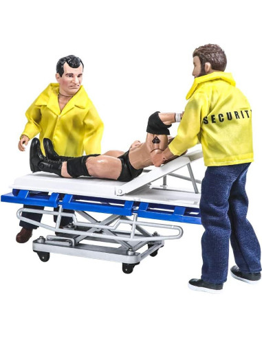 Camilla Deluxe Azul y Blanca para Figuras de Lucha Libre