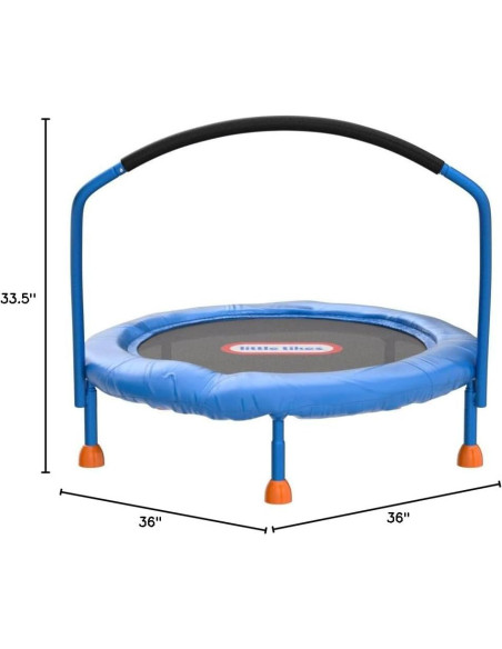Trampolín Little Tikes 86 cm para Niños - Uso Interior