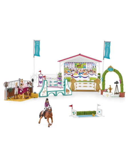 Juego de Caballos Schleich Torneo de Amistad 36 Piezas