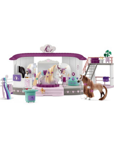 Salón de Belleza de Caballos Schleich 99 Piezas Accesorios 2