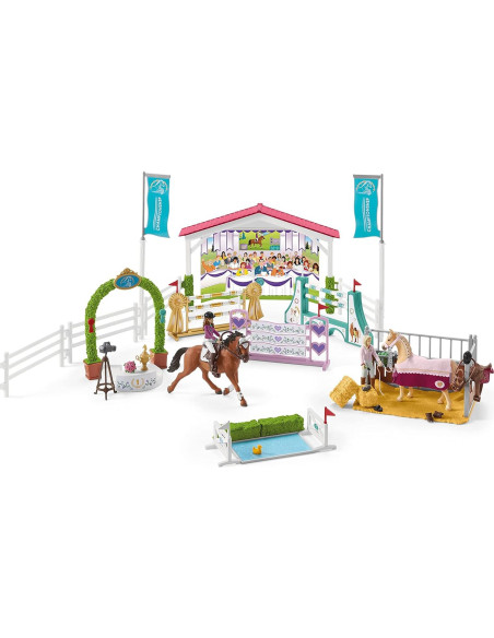 Juego de Caballos Schleich Torneo de Amistad 36 Piezas