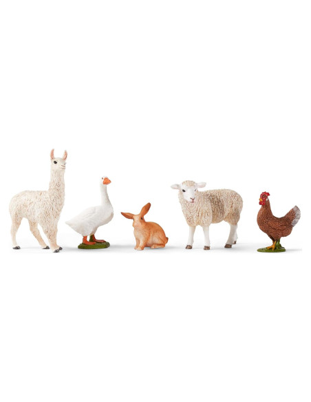 Juego de Animales de Granja Schleich 5 Piezas para Niños