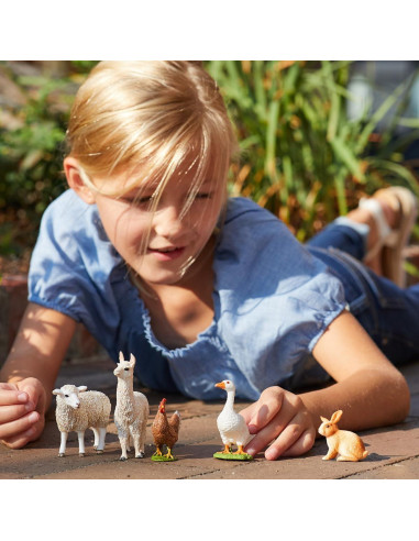 Juego de Animales de Granja Schleich 5 Piezas para Niños