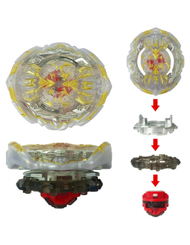 Bey Battle Tops Metal Fusion B-153 con Lanzador 22.1 cm