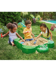 Caja de arena Tortuga Little Tikes para niños 1-6 años 2