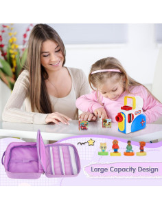 Funda para Libros Little Tikes SK425-P, Almacenamiento Púrpura 2