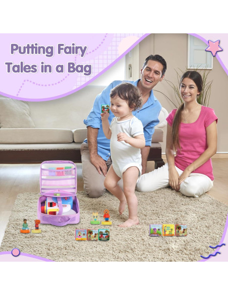 Funda para Libros Little Tikes SK425-P, Almacenamiento Púrpura