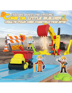 Caja de Arena KIZJORYA con Excavadora y Accesorios 2.29kg 2