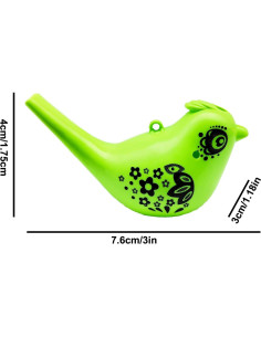 24 Silbatos de Agua en Forma de Ave para Niños - Juguete Musical 2