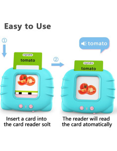 Tarjetas Flash Hablantes Lapare 280 Palabras y 4 Canciones 2