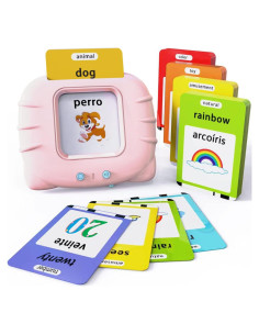 Tarjetas Flash Auditivas Bilingües Lapare 521 Palabras Niños