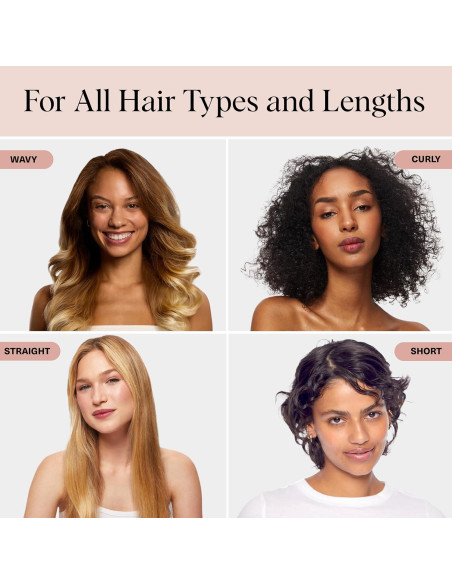 Rizador de Cabello Sin Calor Kitsch Eucalipto 4 Piezas