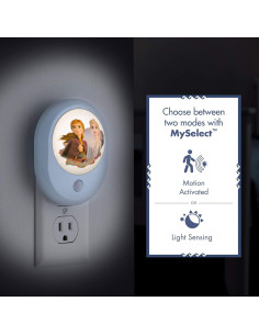 Luz Nocturna LED Disney Frozen II Anna y Elsa con Sensor 2