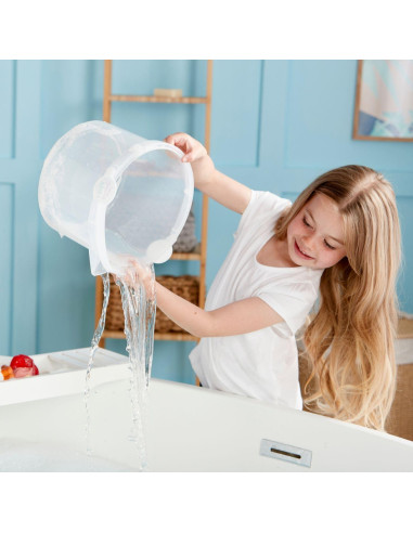 Juego de baño La Sirenita Disney - 5 figuras y balde