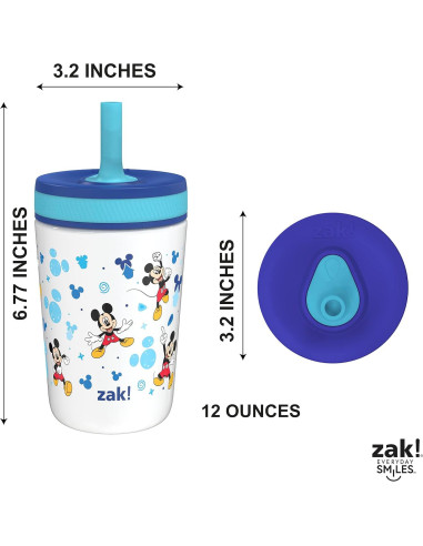 Vaso Infantil de Acero Inoxidable Mickey Mouse 355ml