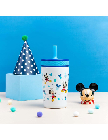Vaso Infantil de Acero Inoxidable Mickey Mouse 355ml