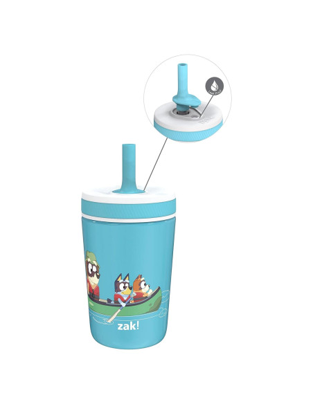 Taza Aislada de Acero Inoxidable 12oz Zak Bluey