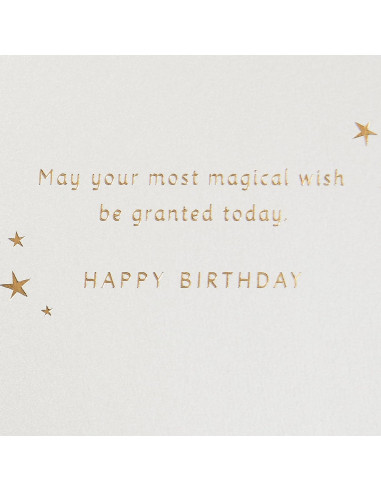 Tarjeta de Cumpleaños Hallmark Disney Princesas con Stickers