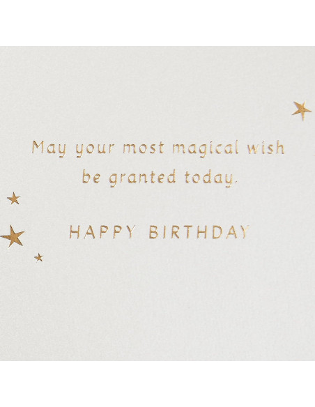 Tarjeta de Cumpleaños Hallmark Disney Princesas con Stickers