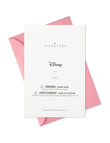 Tarjeta de Cumpleaños Hallmark Disney Princesas con Stickers