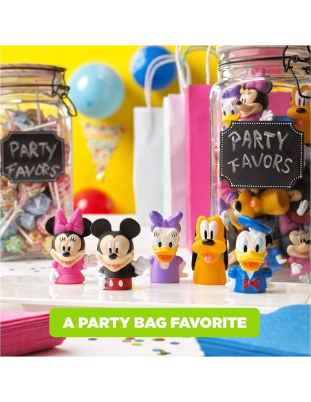 Marionetas de Dedo Disney Mickey Mouse 10 Piezas Educativas