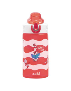 Botella de Agua Zak Designs 16oz Dr. Seuss Gato Sombrero