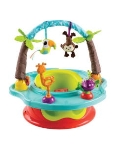 Asiento 3 en 1 Bright Starts Safari Salvaje para Bebés