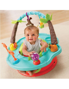 Asiento 3 en 1 Bright Starts Safari Salvaje para Bebés 2