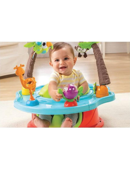 Asiento 3 en 1 Bright Starts Safari Salvaje para Bebés