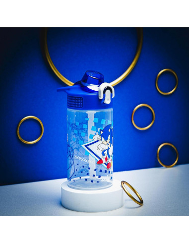 Botella de Agua Zak Designs Sonic 473ml a Prueba de Fugas