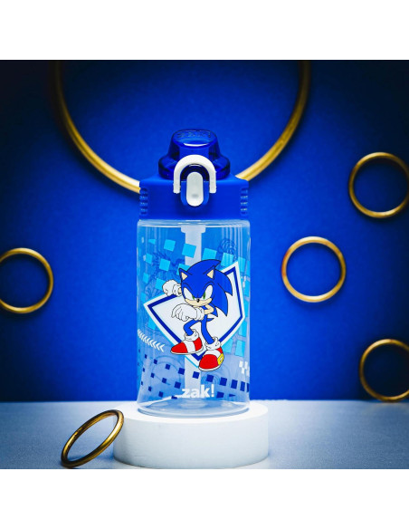 Botella de Agua Zak Designs Sonic 473ml a Prueba de Fugas