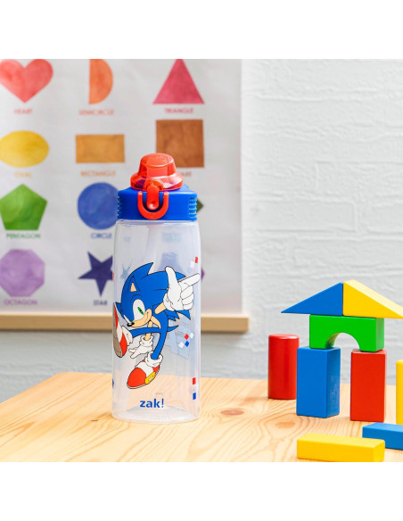 Botella de Agua Sonic the Hedgehog 25 oz Zak Designs