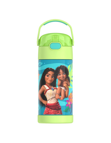 Botella de Agua THERMOS FUNtainer 354 ml Moana 2 con Pajilla