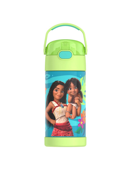 Botella de Agua THERMOS FUNtainer 354 ml Moana 2 con Pajilla