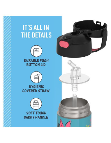 Botella de Agua THERMOS FUNTAINER 354 ml Minnie Mouse