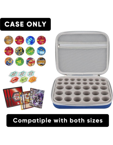 Caja de Almacenamiento Minahao para Juguetes Bakugan 34 Slots