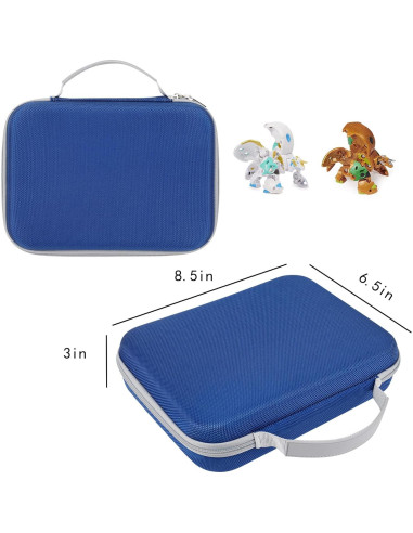 Caja de Almacenamiento Minahao para Juguetes Bakugan 34 Slots