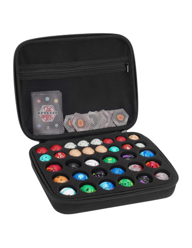 Caja de Almacenamiento Minahao para 34 Juguetes Bakugan