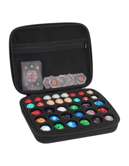 Caja de Almacenamiento Minahao para 34 Juguetes Bakugan