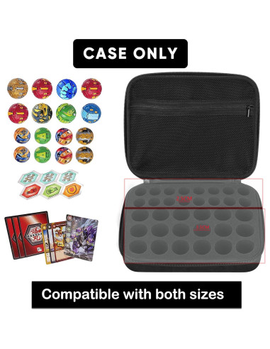 Caja de Almacenamiento Minahao para 34 Juguetes Bakugan